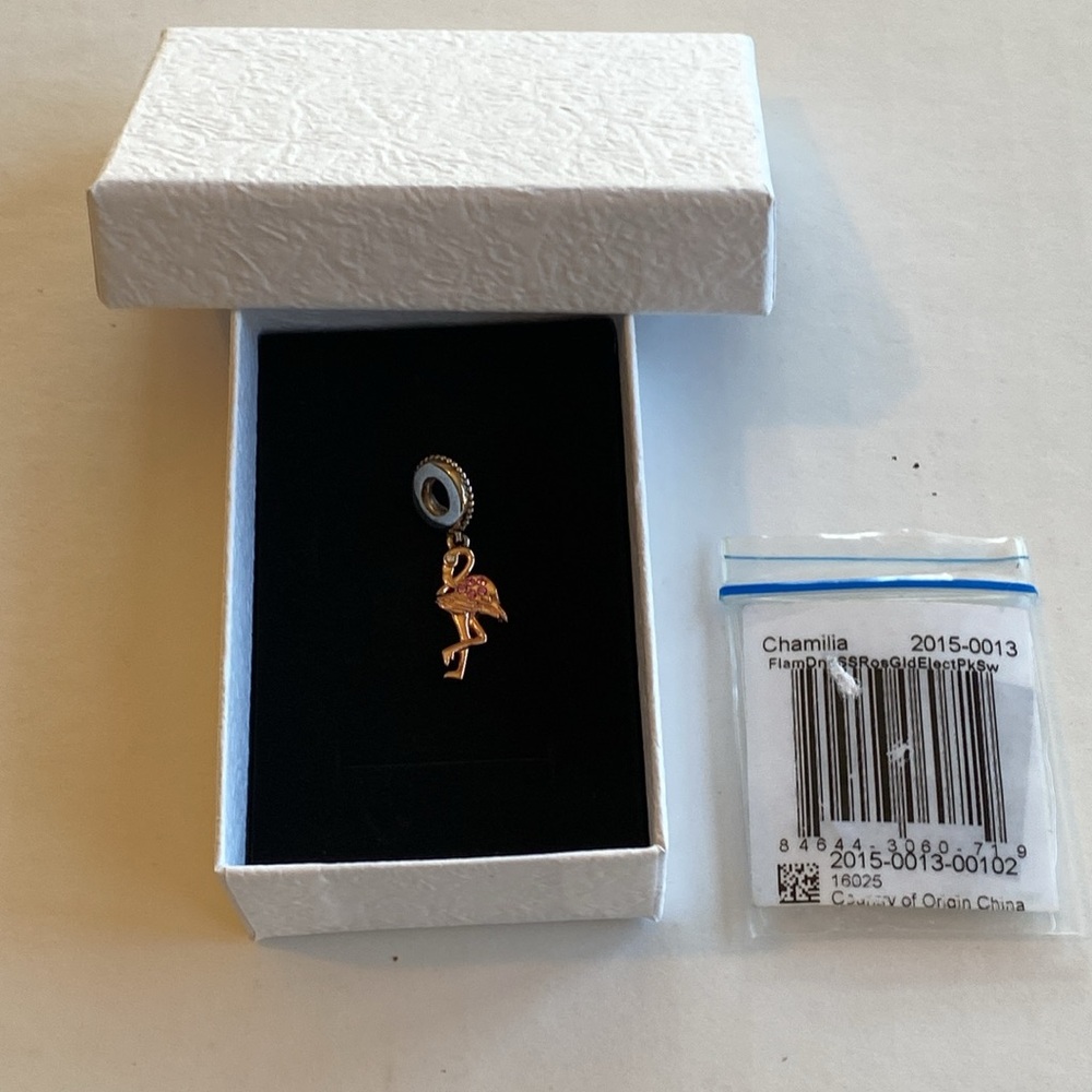 New Chamilia Flamingo Charm